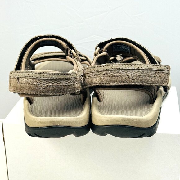 Teva Mens Size 11 Outdoor Sandals Multi-Strap Earthtones Adjustable Straps Durab - Picture 7 of 9